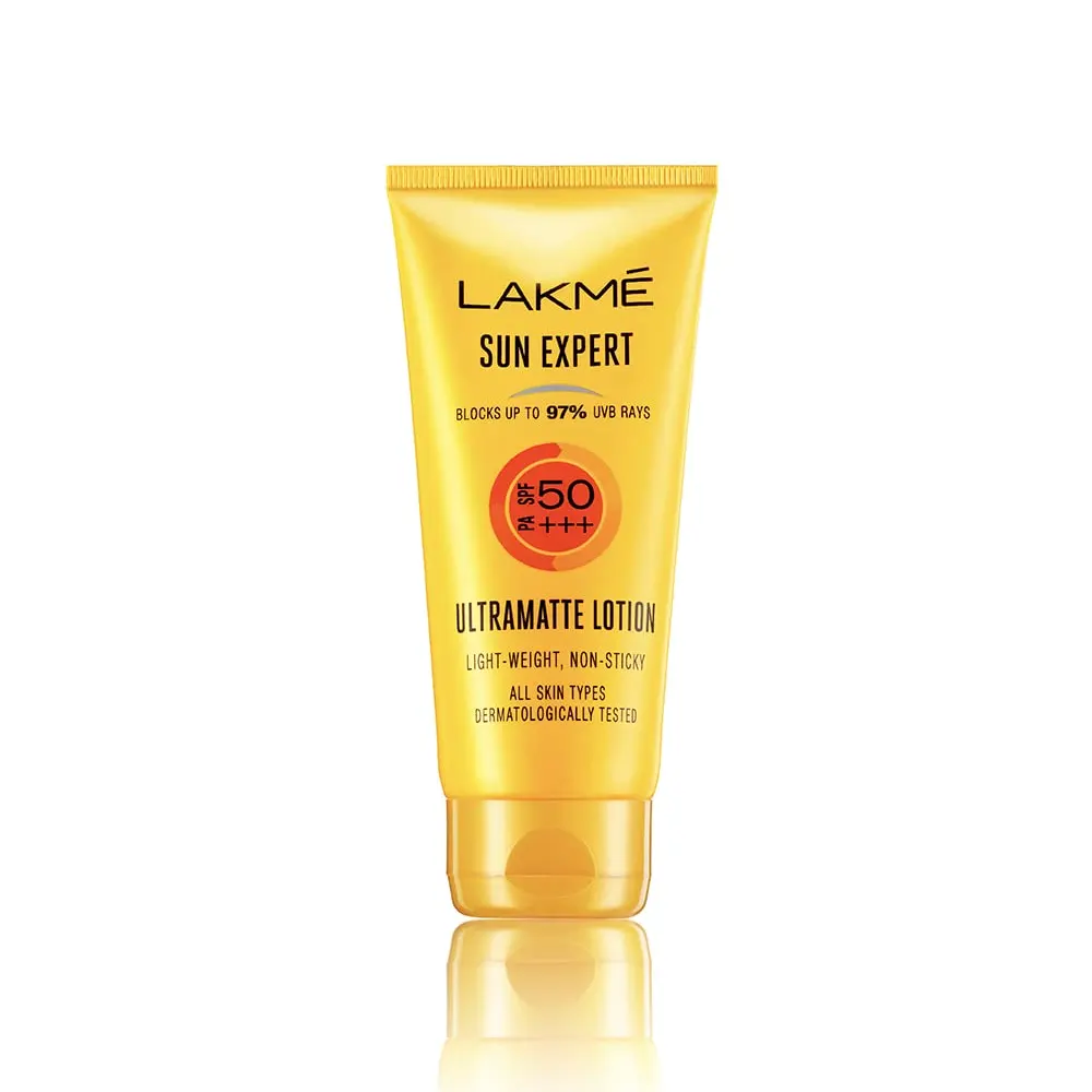 Lakme Sun Expert Spf 50+++ Ultra Matte Lotion Light Weight Non Sticky 100Ml