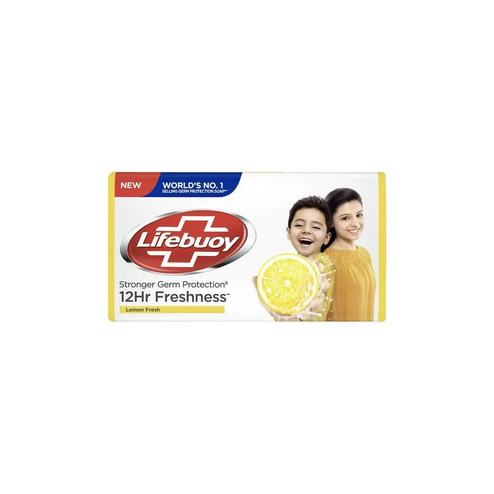 Lifebuoy Stronger Germ Protection Bathing Soap Lemon Fresh 46G