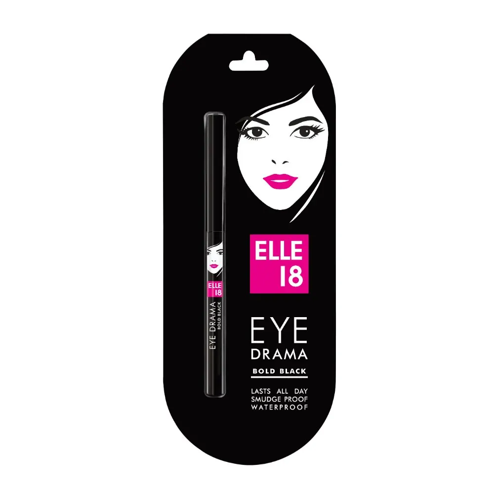 Elle 18 Eye Drama Bold Black Kajal 0.35G