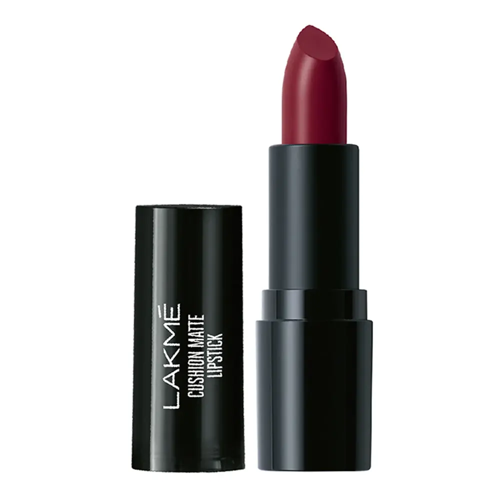 Lakme Cushion Matte Lipstick Cb1 Burgundy Bloom 4.5G