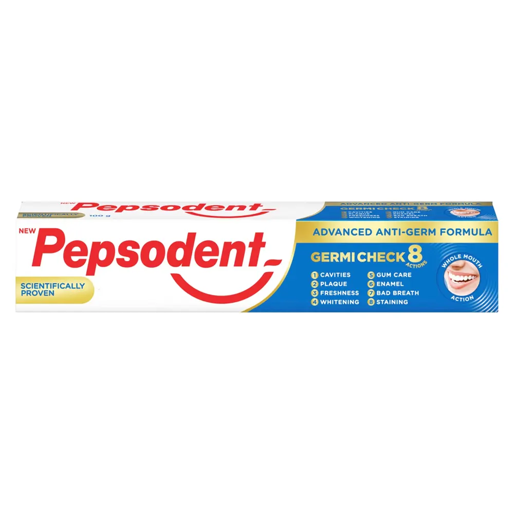 Pepsodent Germi Check 8 Advanced Anti Germ Formula 18G