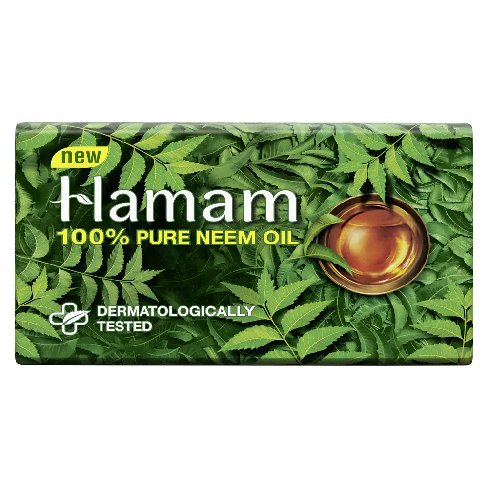 Hamam 100% Pure Neem Oil Bathing Bar 150G