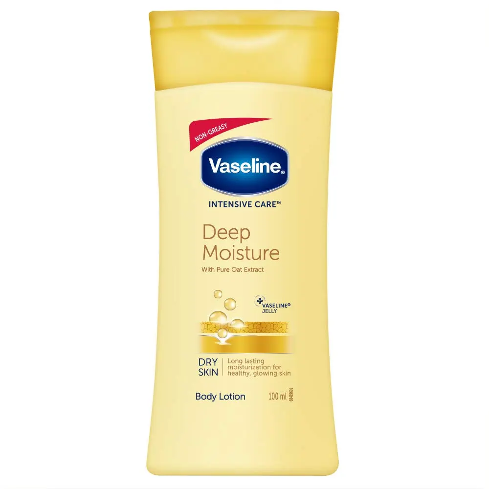Vaseline Intensive Care Deep Moisture With Pure Oat Extract Body Lotion 100Ml