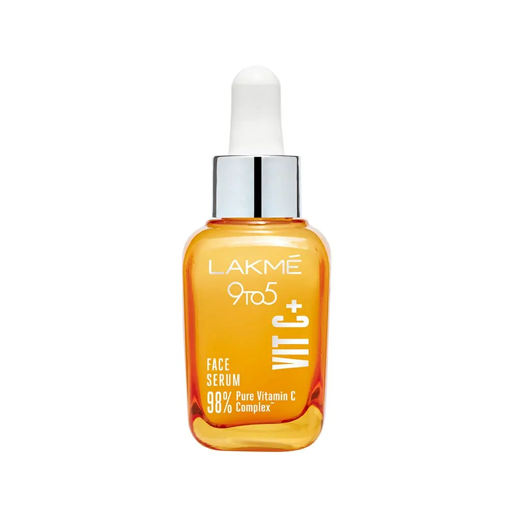 Lakme 9 To 5 Vitamin C+ Face Serum 98% Pure Vitamin C Complex 30Ml