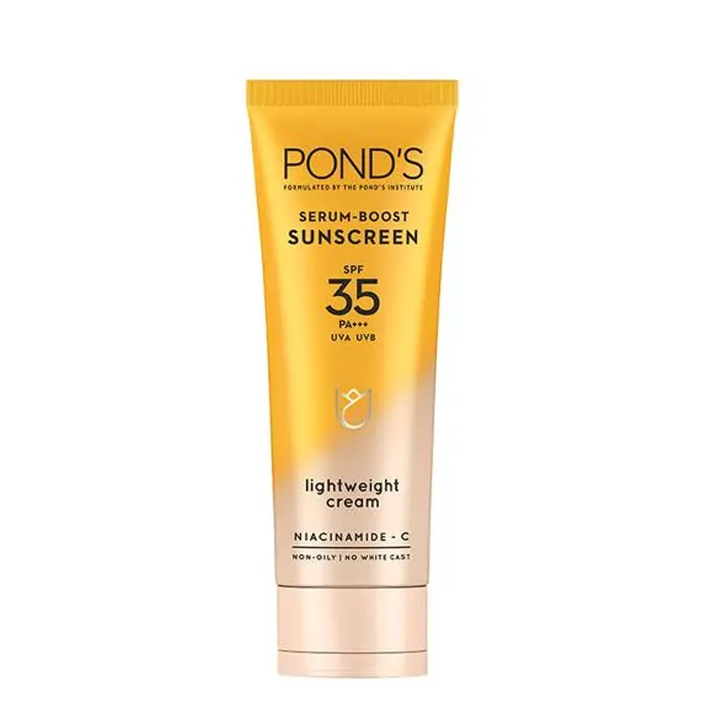 Pond'S Serum Boost Sunscreen Spf 35 Pa Light Weight Creme 50G