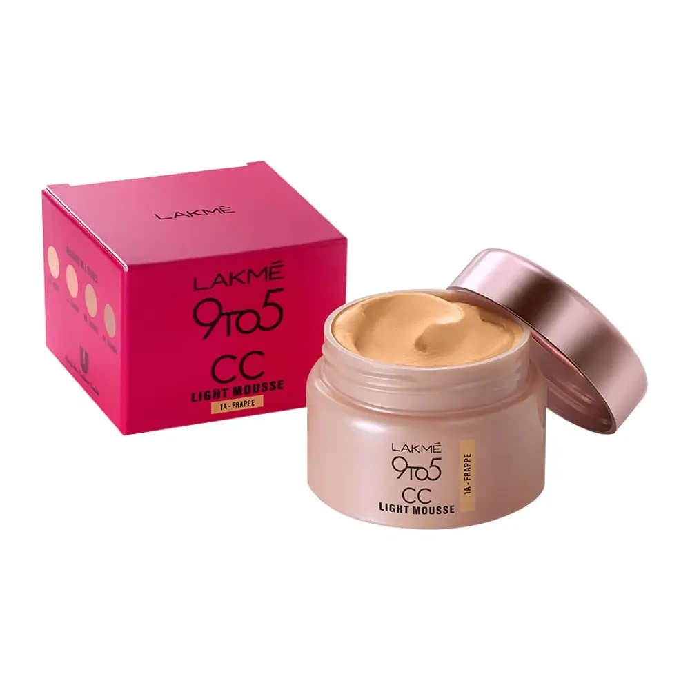 Lakme 9 To 5 Cc Light Mousse 1A Frappe 25G
