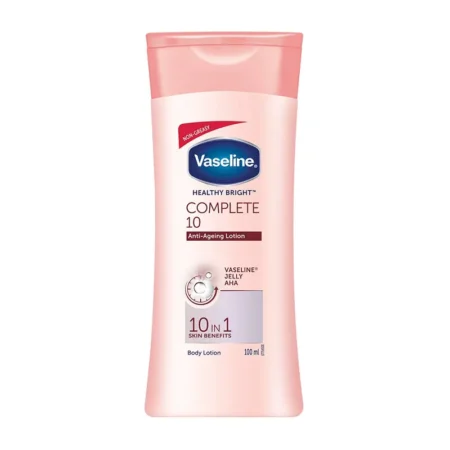 VASELINE HEALTHY BRIGHT COMPLETE 10 ANTI-AGEING LOTION 10 IN 1 SKIN BENEFITS 100ML