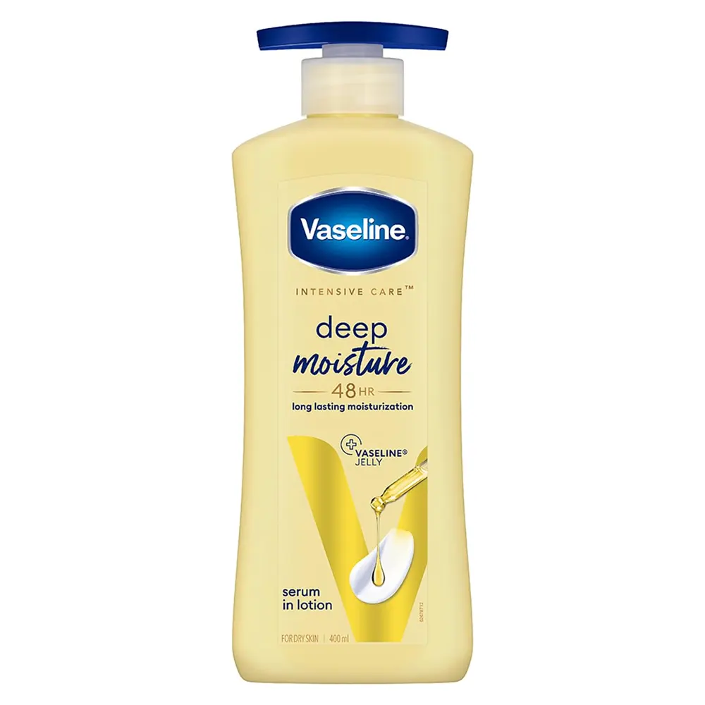 Vaseline Intensive Care Deep Moisture Vaseline Jelly Serum In Lotion For Dry Skin 400Ml