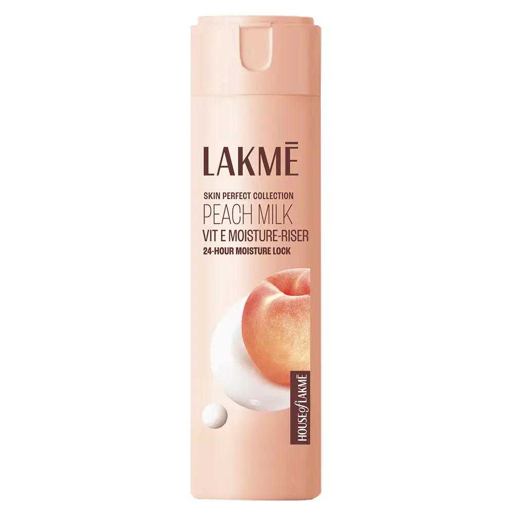 Lakme Skin Perfect Collection Peach Milk Vit E Moisture-Riser 24-Hour Moisture Lock 200Ml