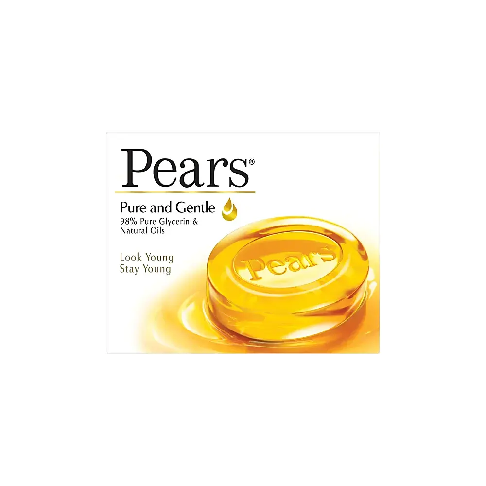 Pears Pure And Gentle 98% Pure Glycerin And Natural Oils Bathing Bar 100G+20Gfree