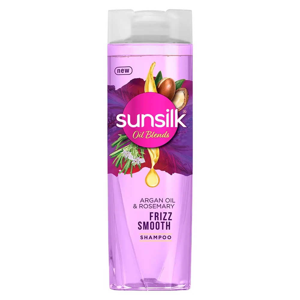 Sunsilk Oil Blends Argan Oil &Amp; Rosemary Frizz Smooth Shampoo 195Ml
