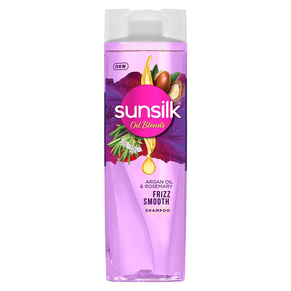 Sunsilk Oil Blends Argan Oil And Rosemary Frizz Smooth Shampoo 370Ml
