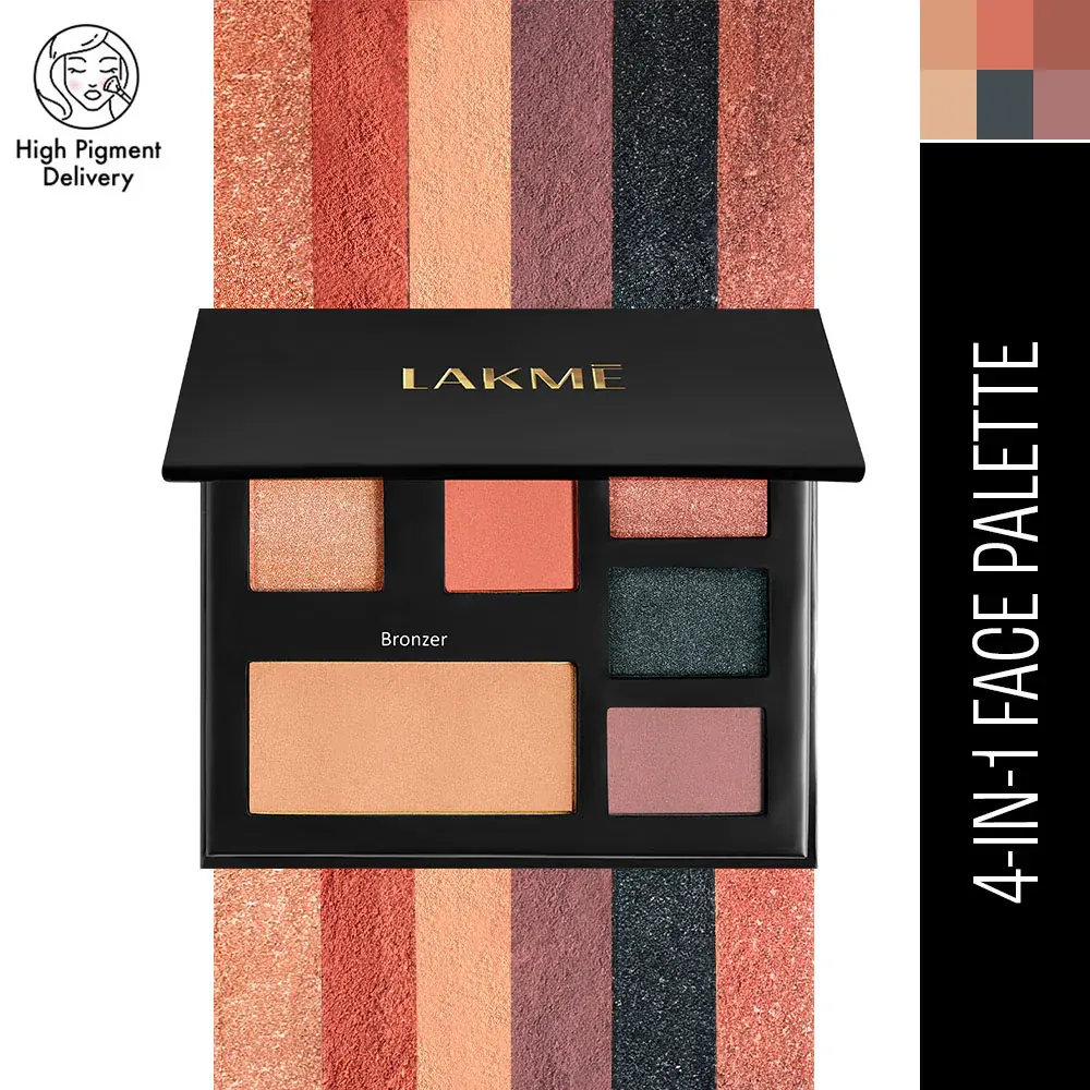 Lakme Glitterati Face Palette Day Queen