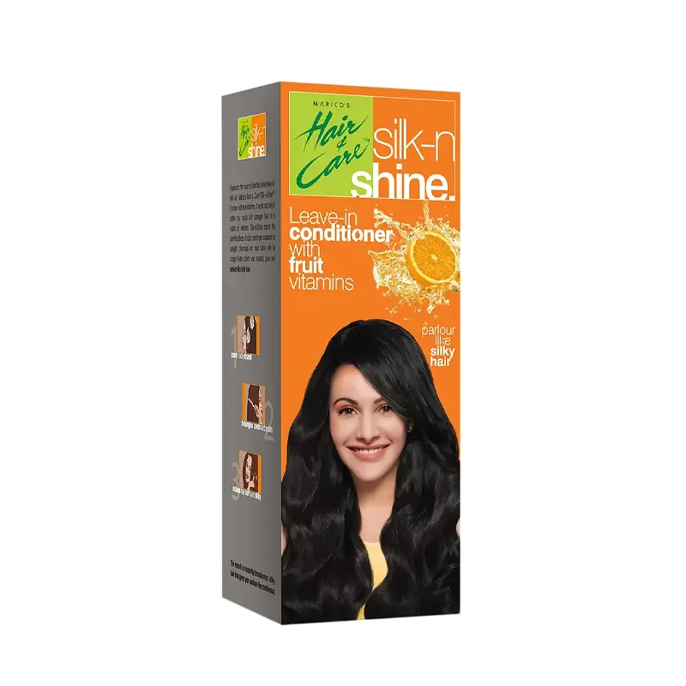 Marico Hair And Care Silk-N Shine Leave-In Conditioner With Fruit Vitamins 100Ml