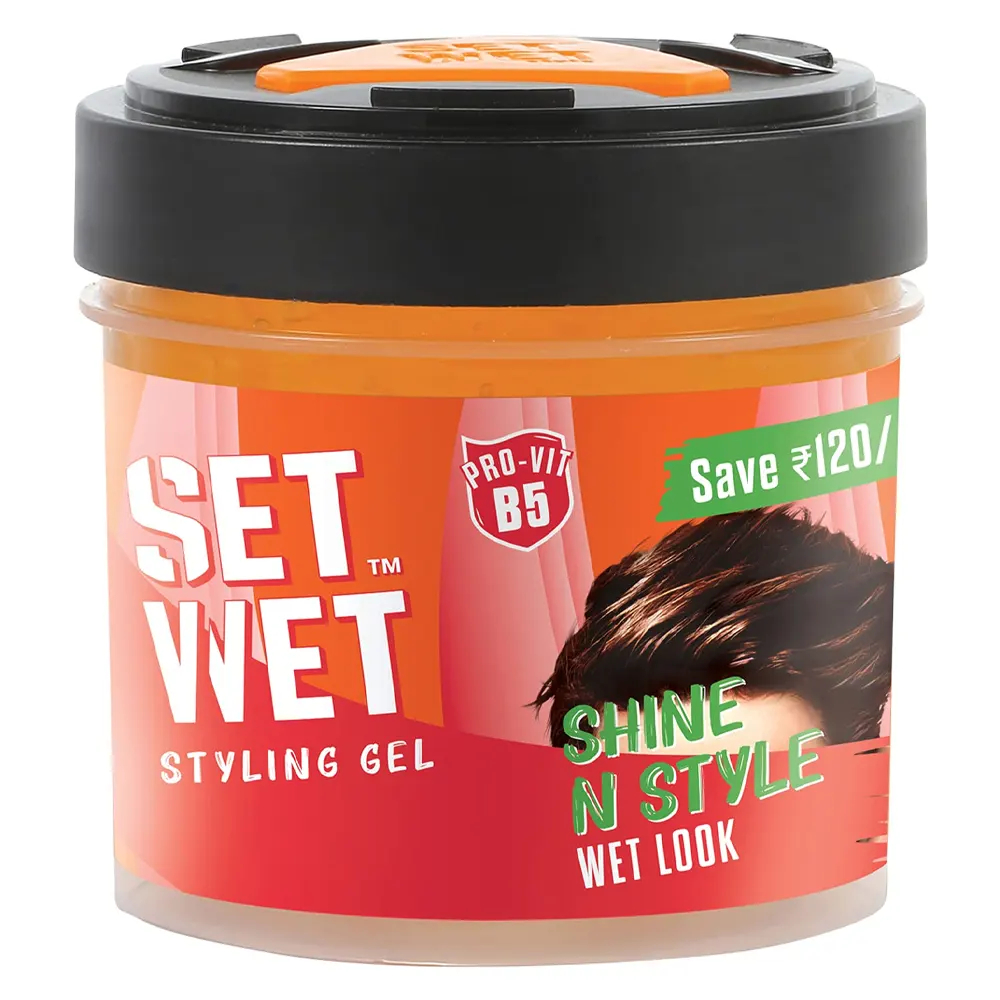 Marico Set Wet Styling Gel Shine N Style Wet Look 250Ml