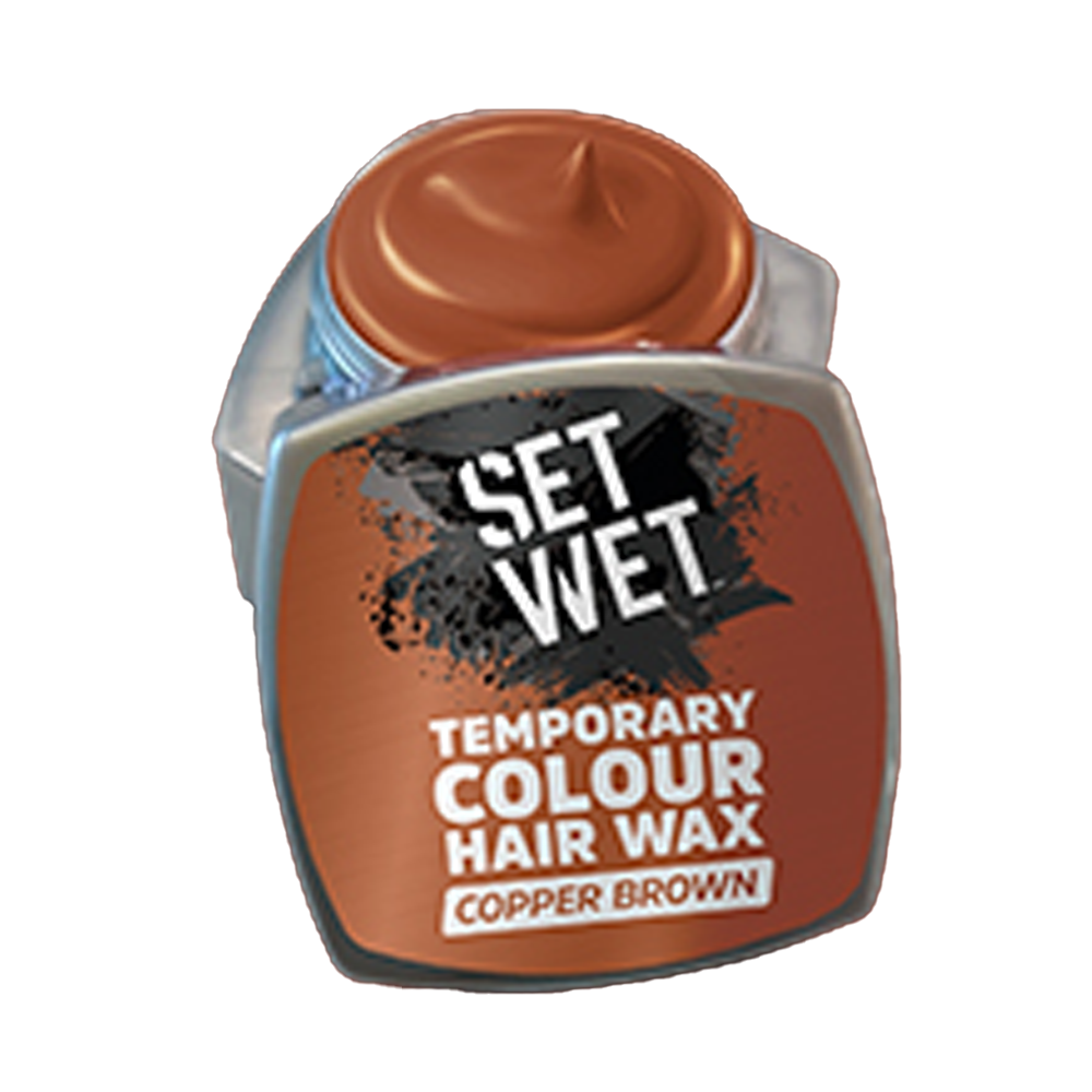 Marico Set Wet Temporary Colour Hair Wax Copper Brown 7G