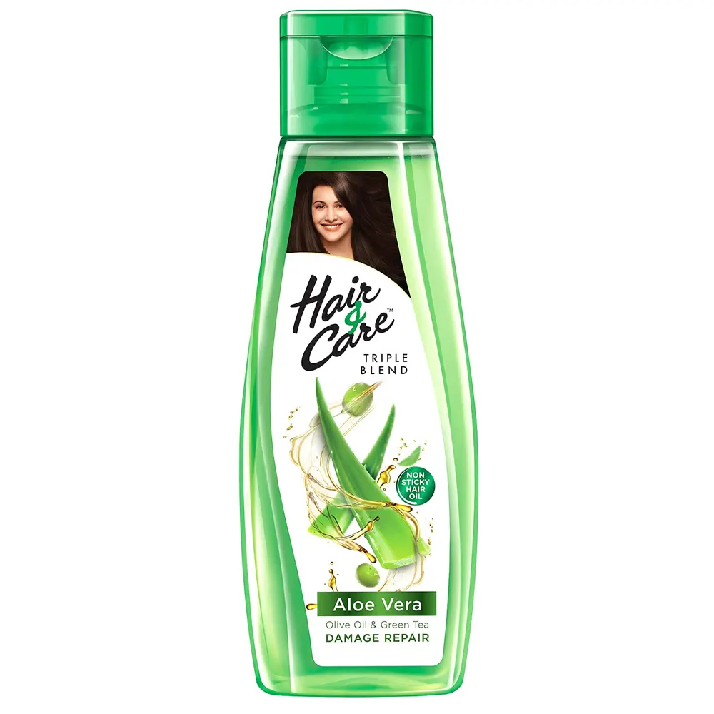 Marico Hair And Care Triple Blend Aloe Vera Olive Oil And Green Tea Damage Repair 100Ml