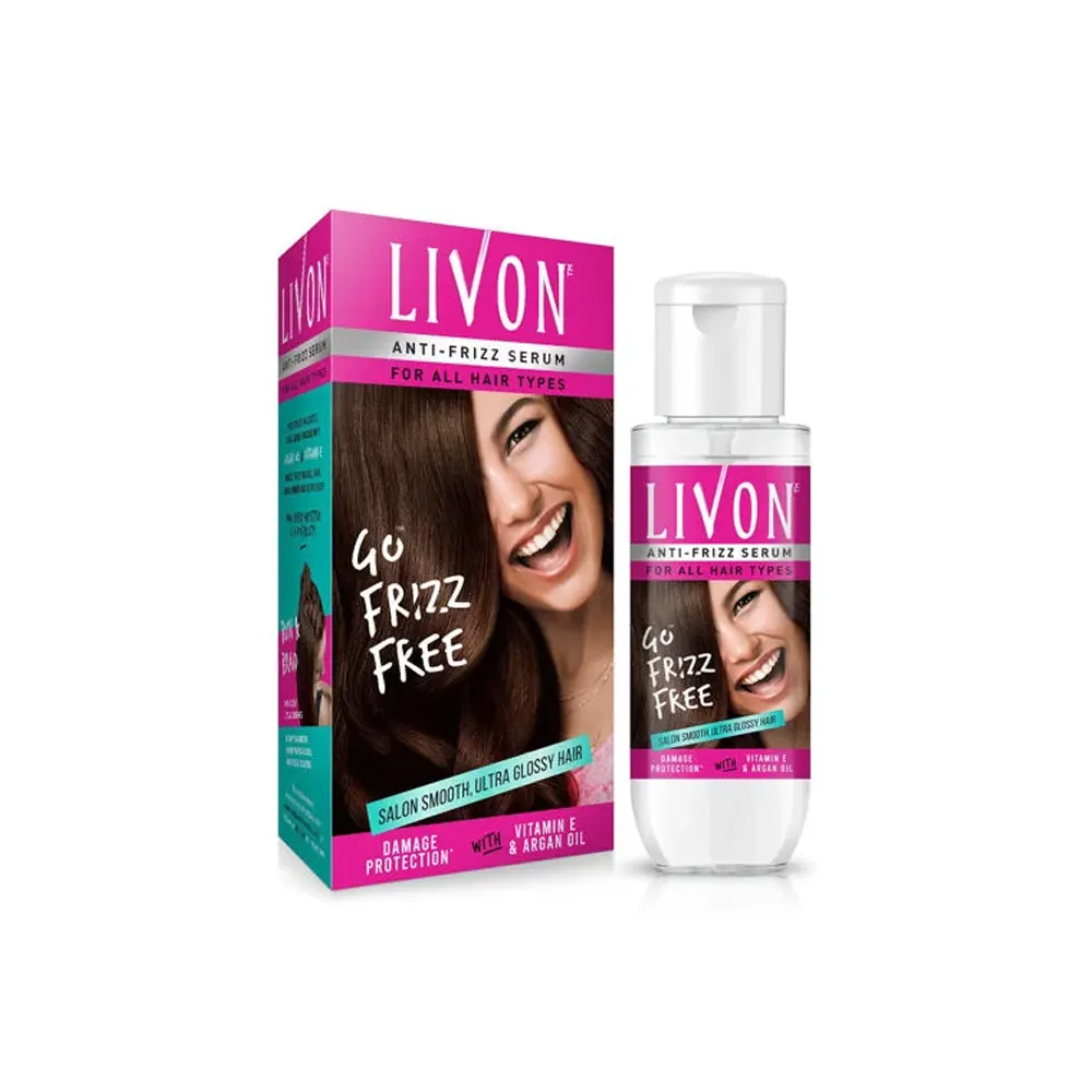Marico Livon Anti-Frizz Serum For All Hair Types 2.5Ml