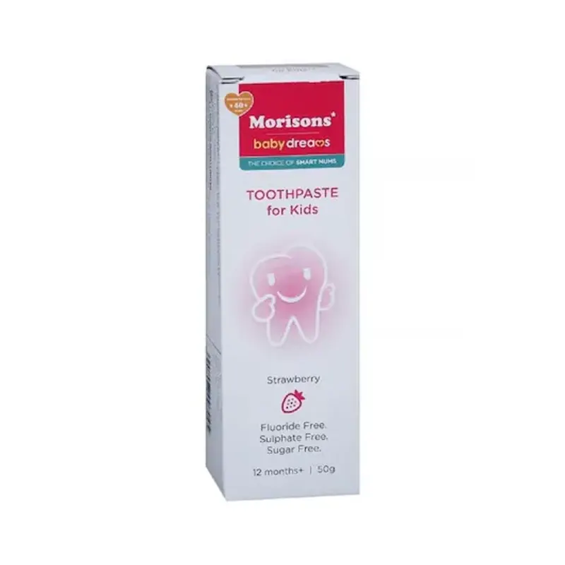 Morison'S Baby Dream Toothpaste For Kids Strawberry 50G