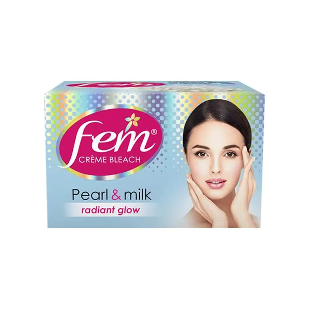 Fem Creme Bleach Pearl And Milk Radiant Glow 8G