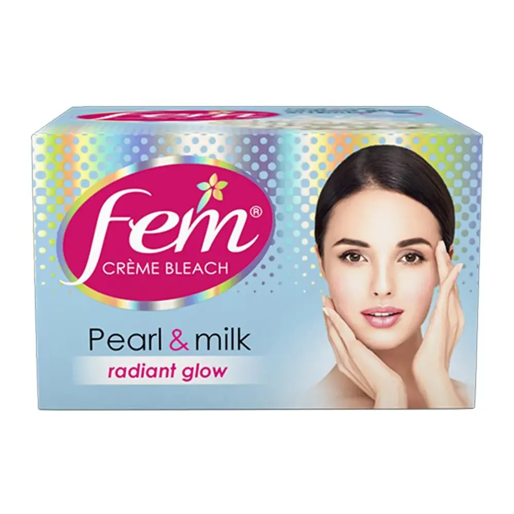Fem Creme Bleach Pearl And Milk 24G