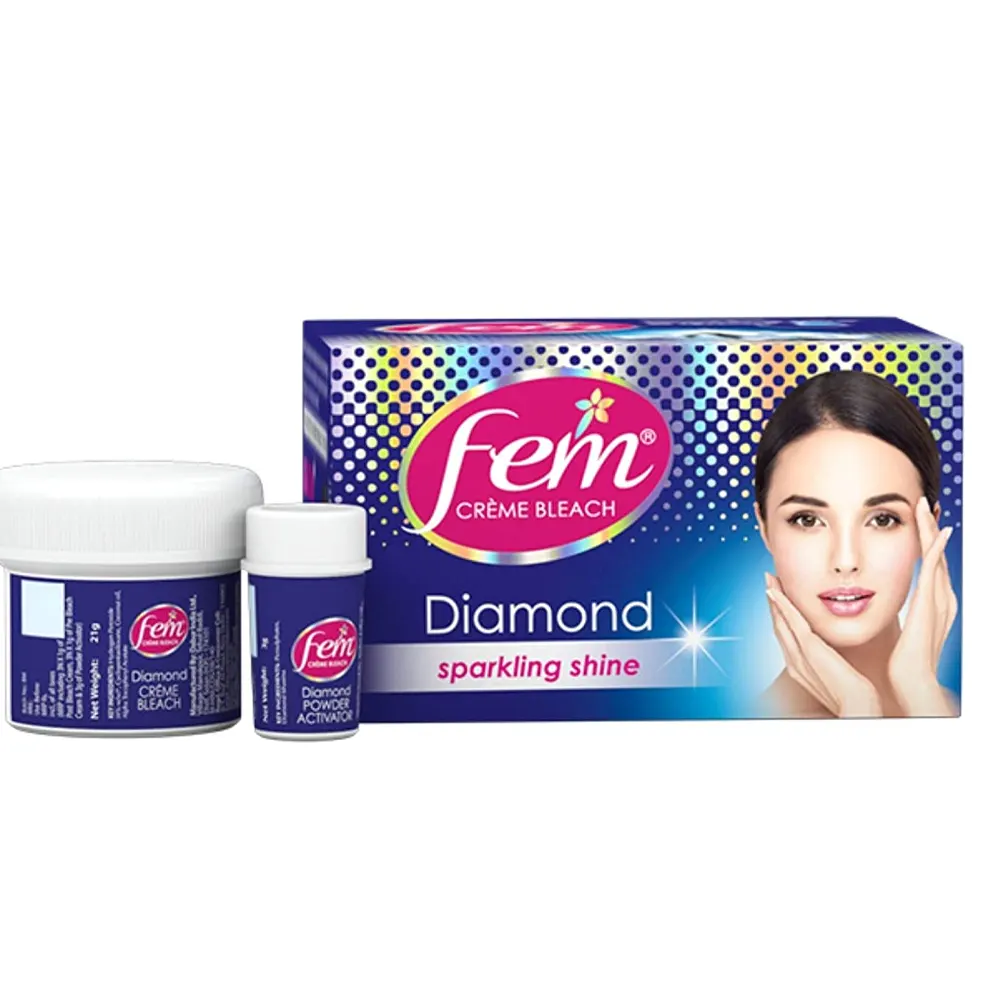 Fem Creme Bleach Diamond Sparkling Shine 10G