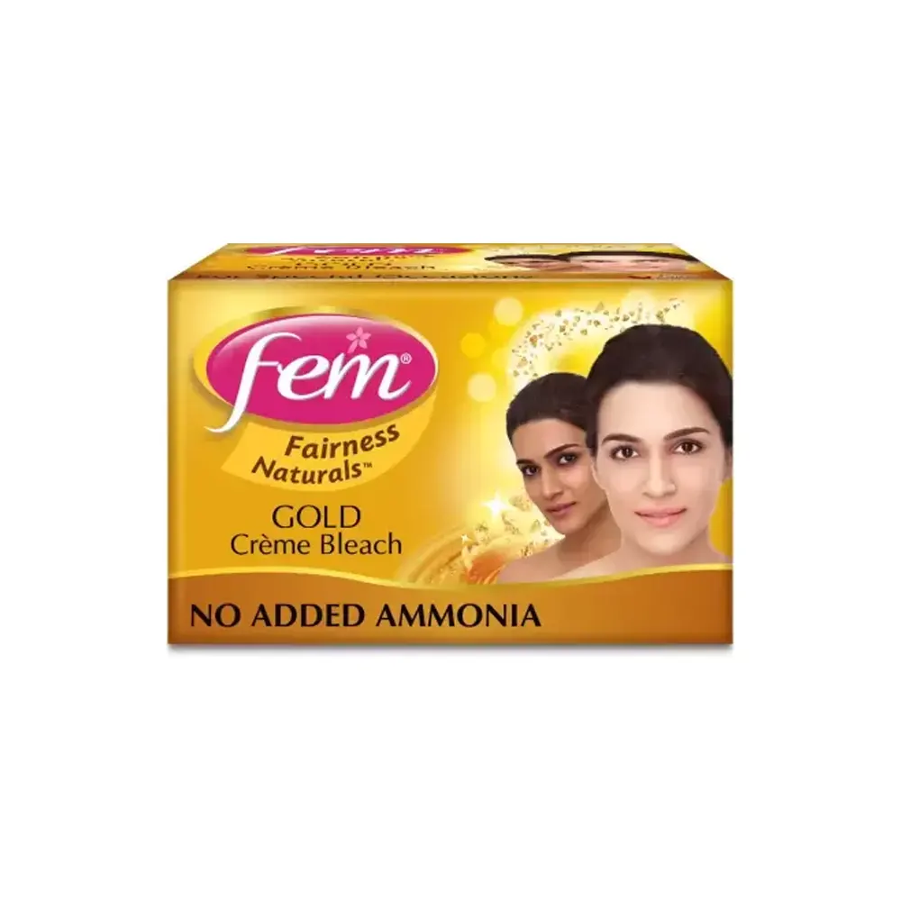 Fem Fairness Naturals Professional Gold Creame Bleach 212G