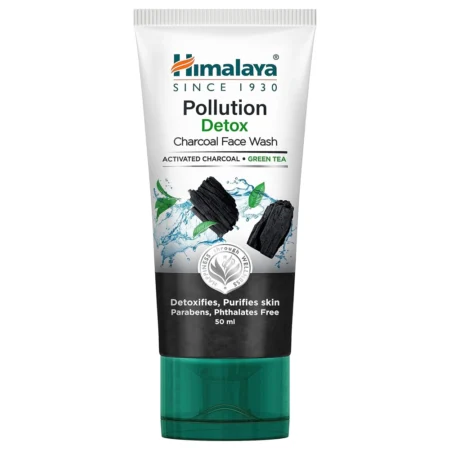 Himalaya Pollution Detox Charcoal Face Wash 50Ml