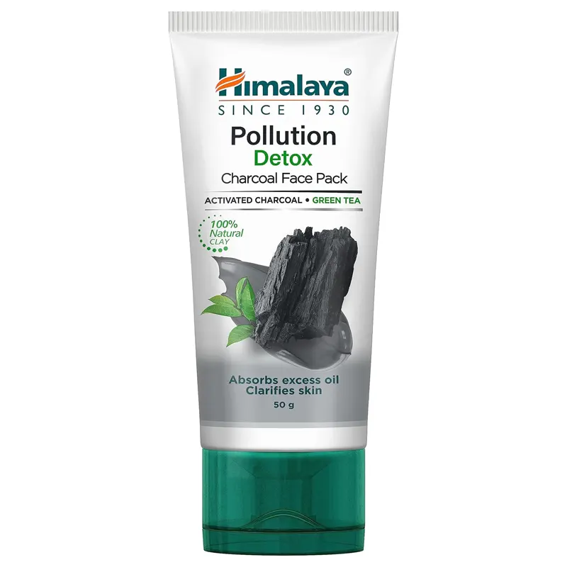 Himalaya Pollution Detox Charcoal Face Pack 50G