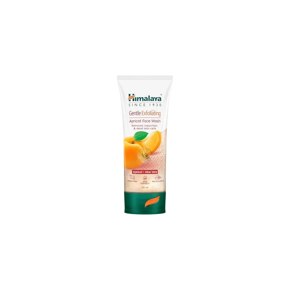 Himalaya Gentle Exfoliating Apricot Face Wash 50Ml