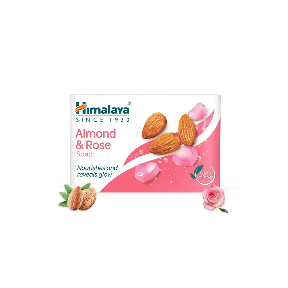 Himalaya Almond & Rose Soap 4Nx125G