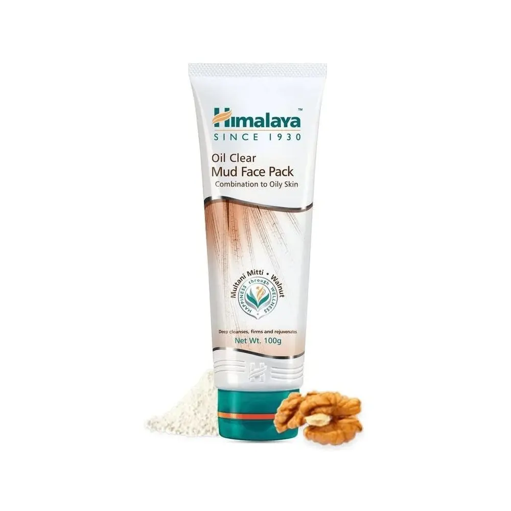 Himalaya Oil Clear Mud Face Pack 100G