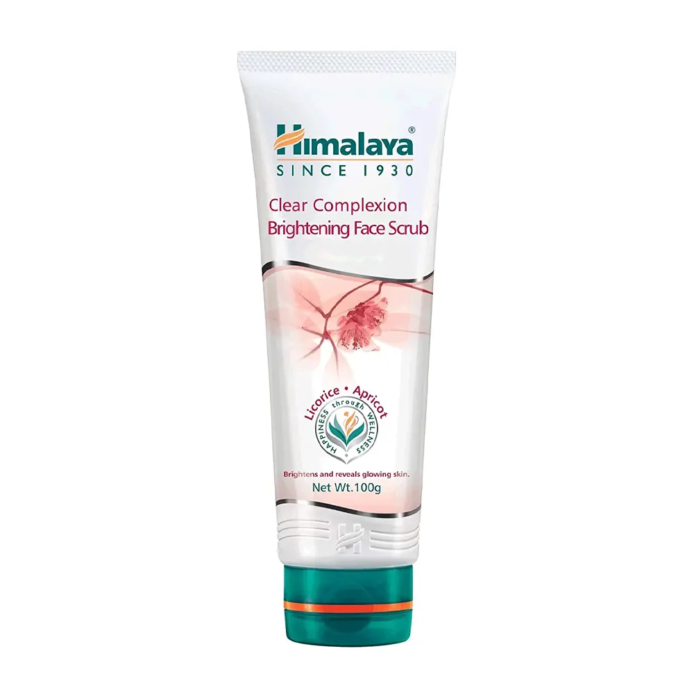 Himalaya Clear Complexion Brightening Face Scrub Licorice Apricot 100G