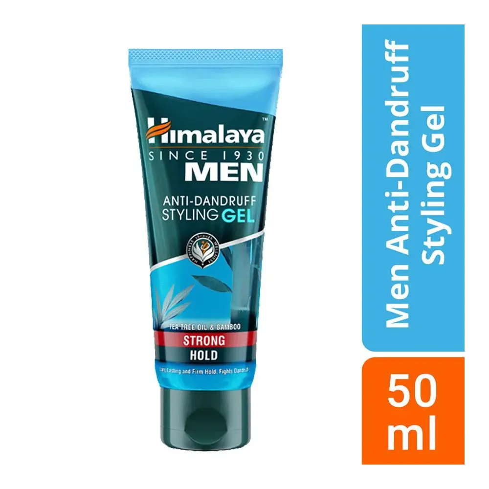 Himalaya Men Anti-Dandruff Styling Gel Strong Hold 50Ml