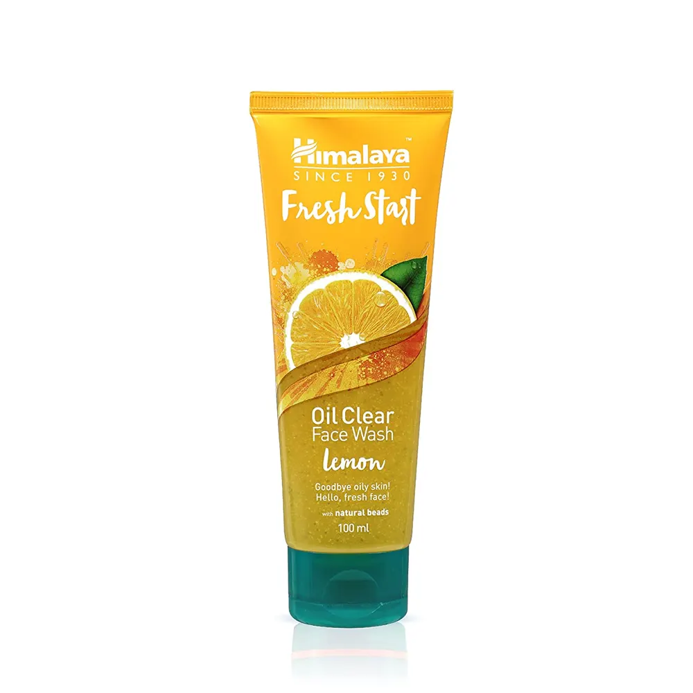 Himalaya Fresh Start Lemon Oil Clear Face Wash 100Ml