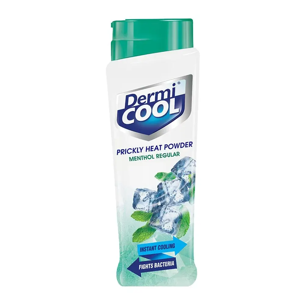 Dermi Cool Prickly Heat Powder Menthol Regular 90G