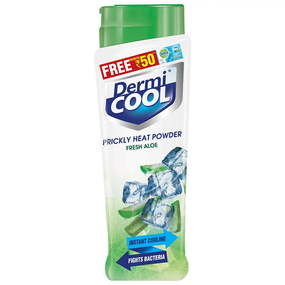 Dermi Cool Prickly Heat Powder Fresh Aloe 150G