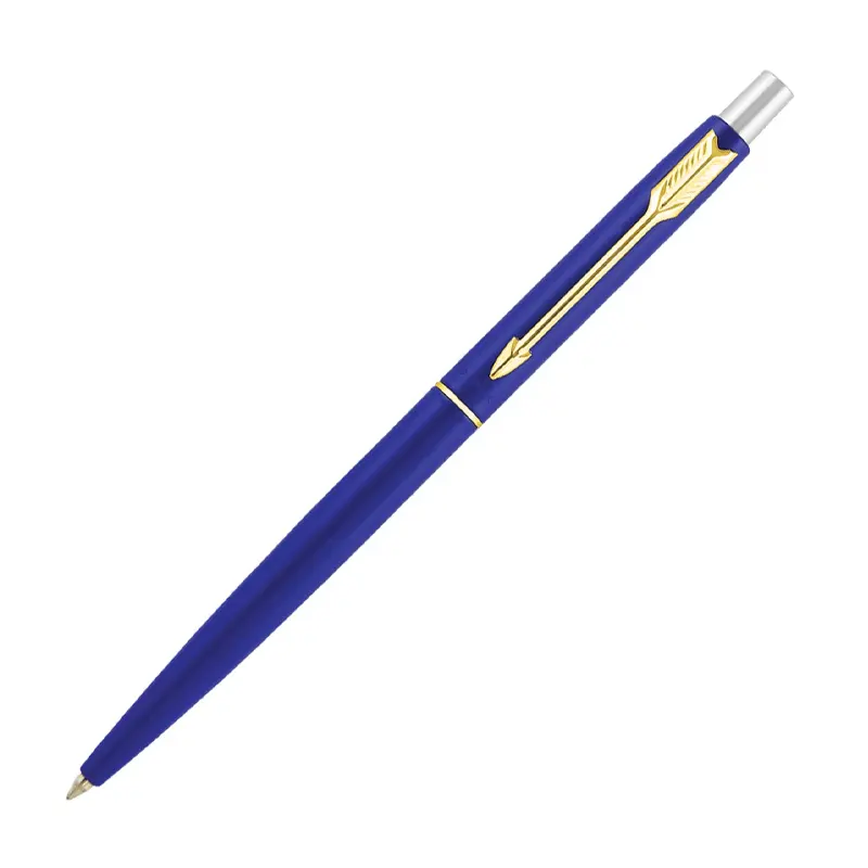 Parker Classic Matte Navy Blue Ball Pen With Gold Plated Clip 1 N