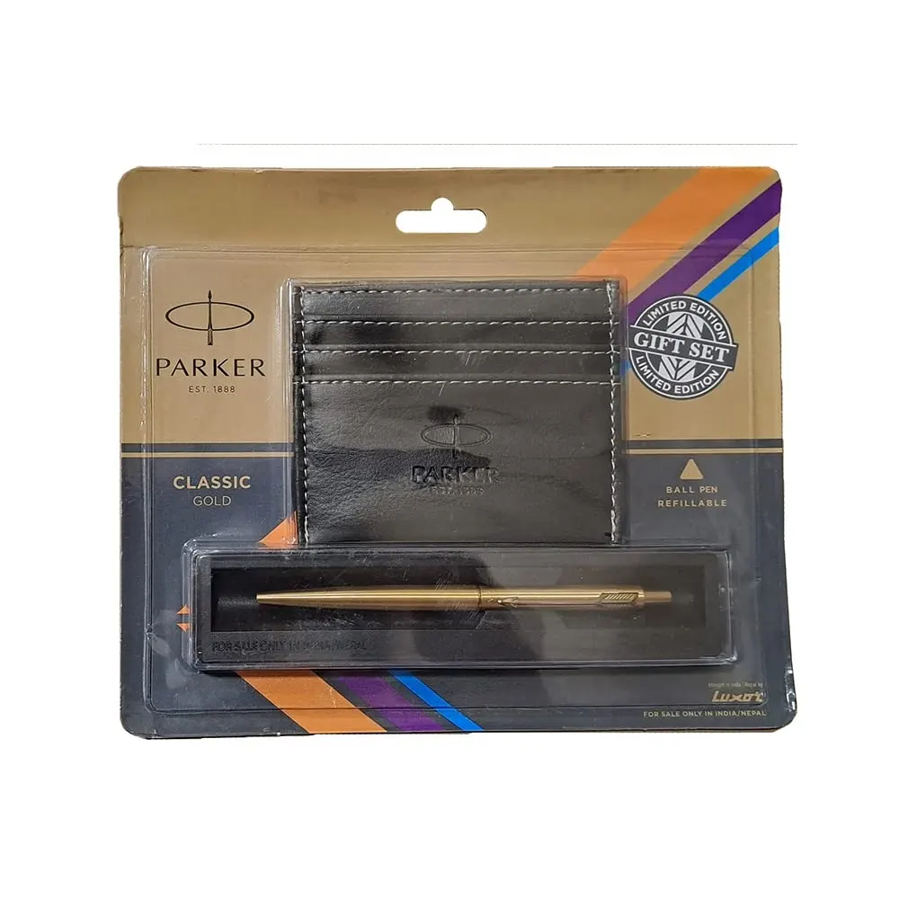 Parker Classic Gold Ball Pen Refillable Giftset 1N