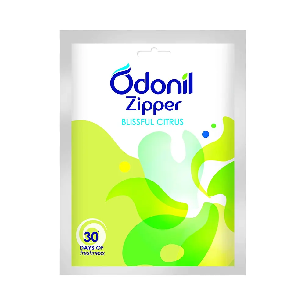Odonil Zipper Blissful Citrus Air Freshener 10G
