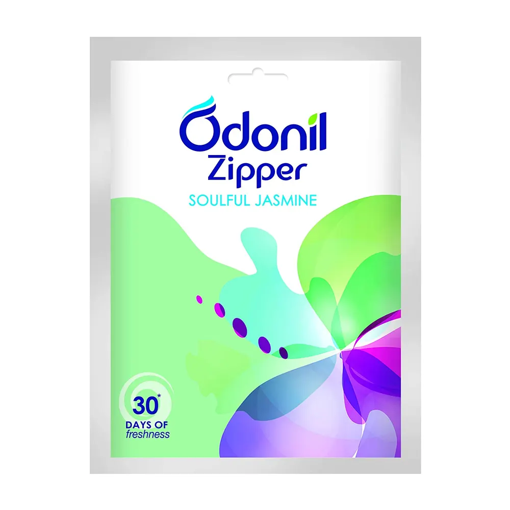 Odonil Zipper Soulful Jasmine Air Freshener 10G