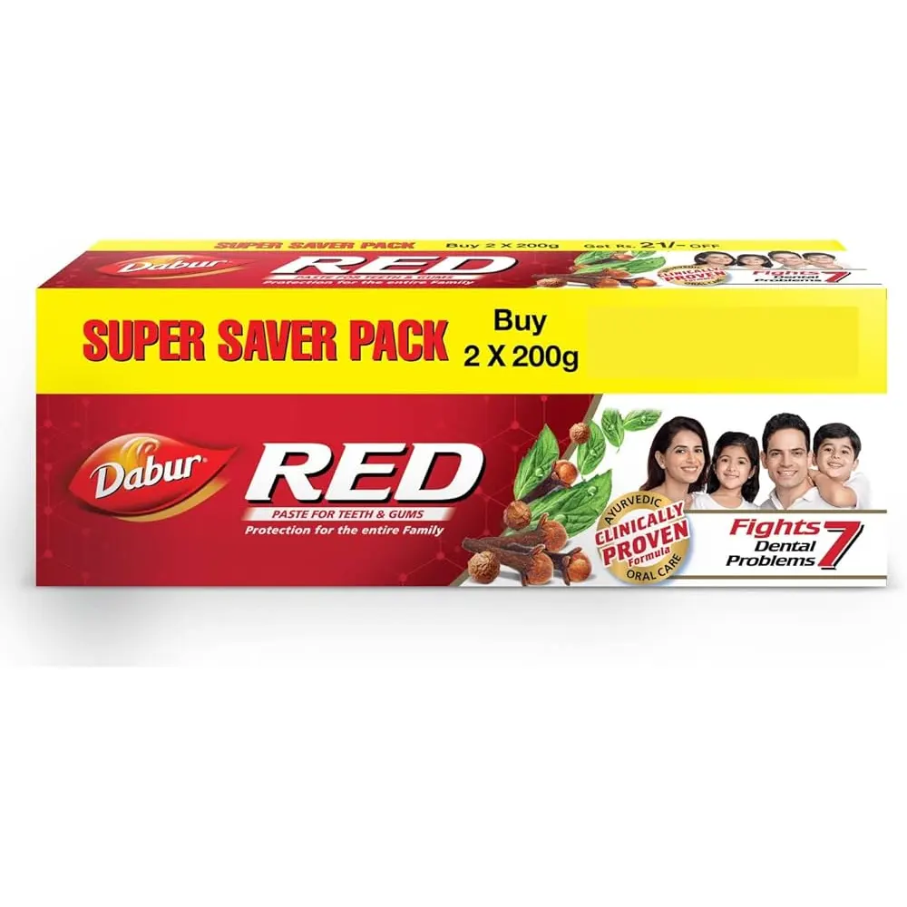 Dabur Red Paste For Teeth And Gums 400G