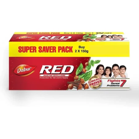 Dabur Red Paste For Teeth And Gums  300G