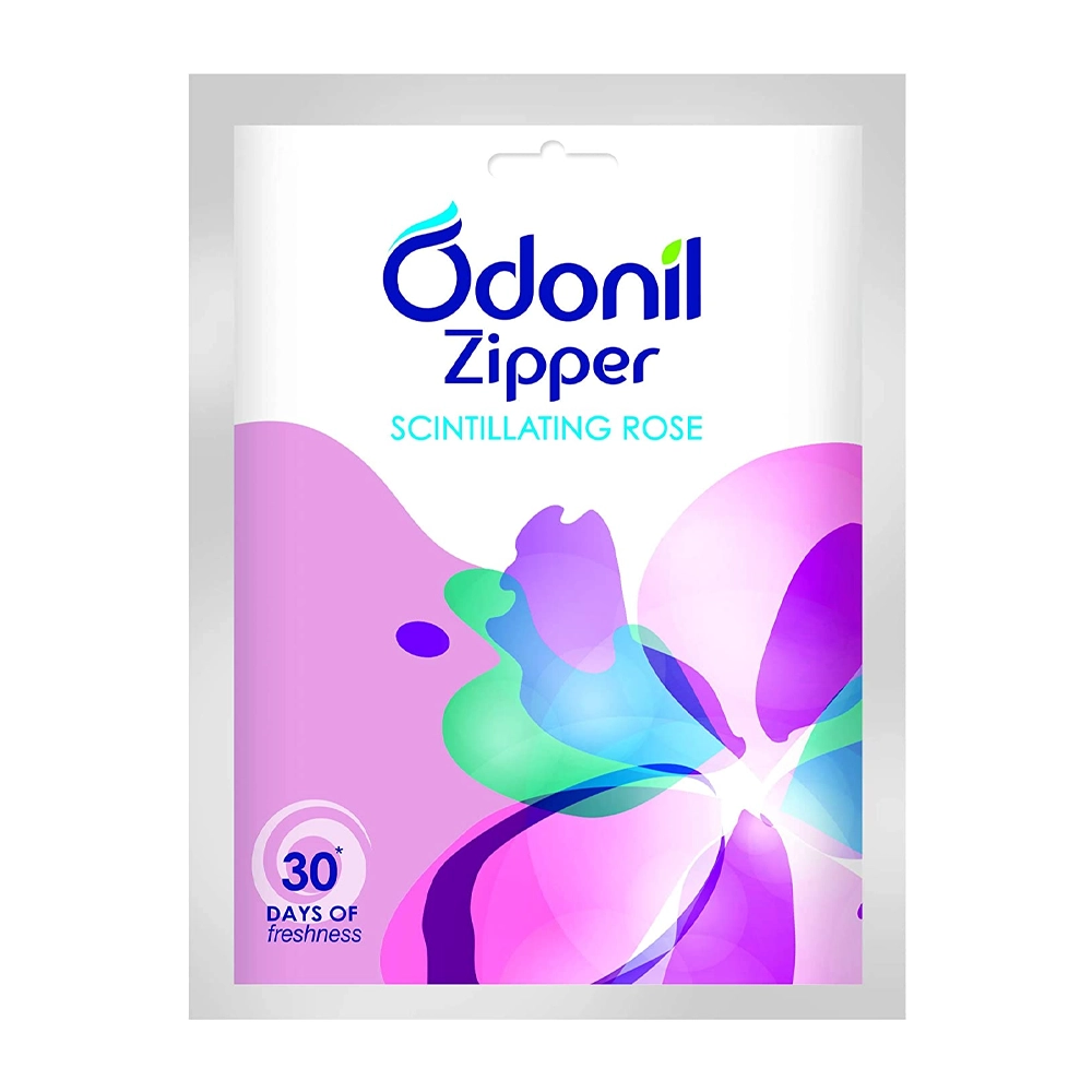 Odonil Zipper Scintillating Rose Air Freshener 10G