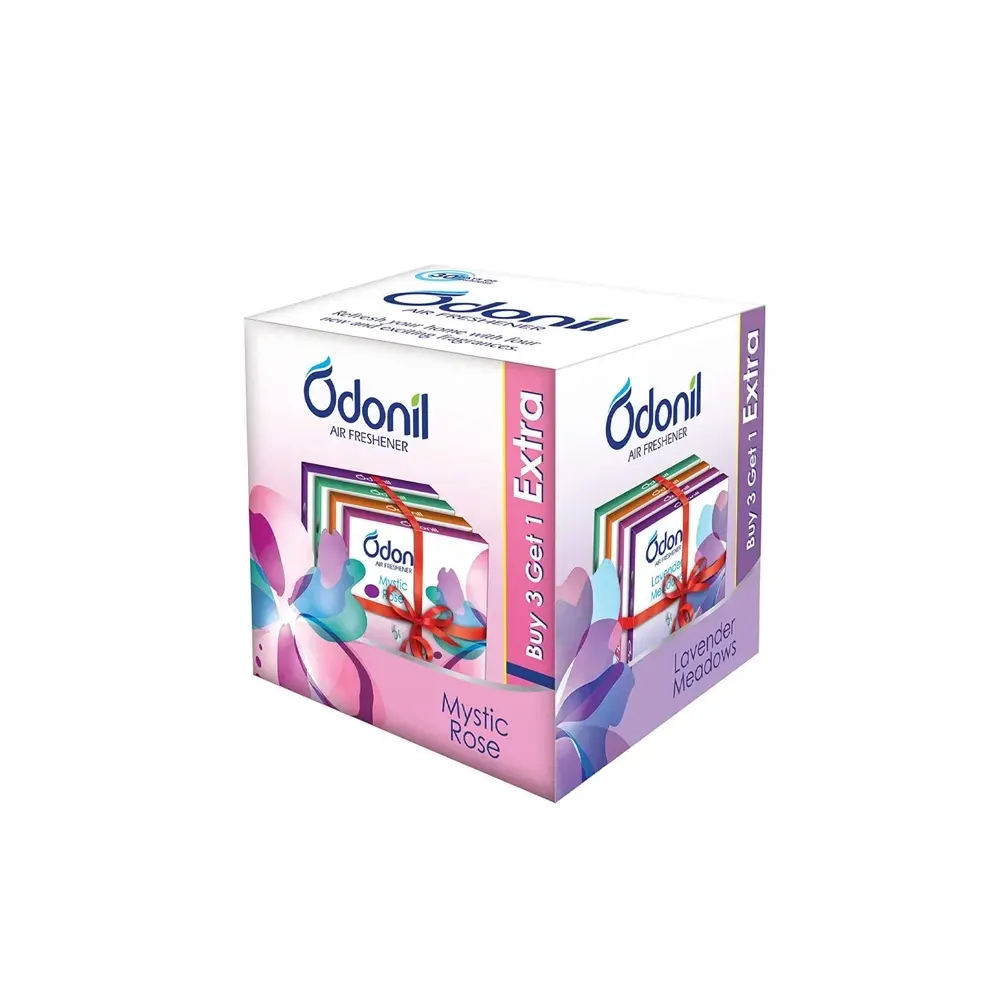 Odonil Air Freshner Mystic Rose Buy 3 Get 1 192G