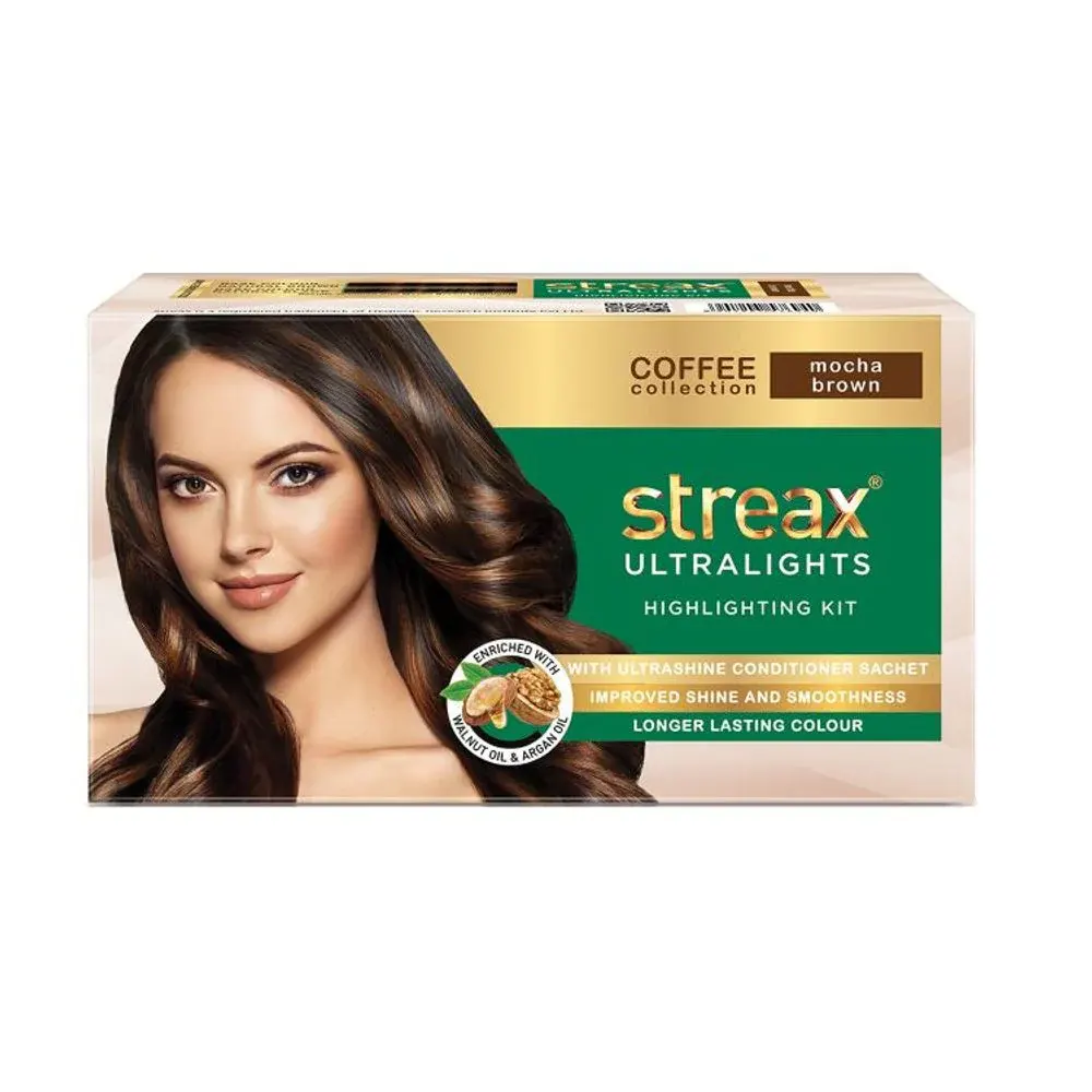 Streax Ultralights Highlighting Kit Coffee Collection Mocha Brown