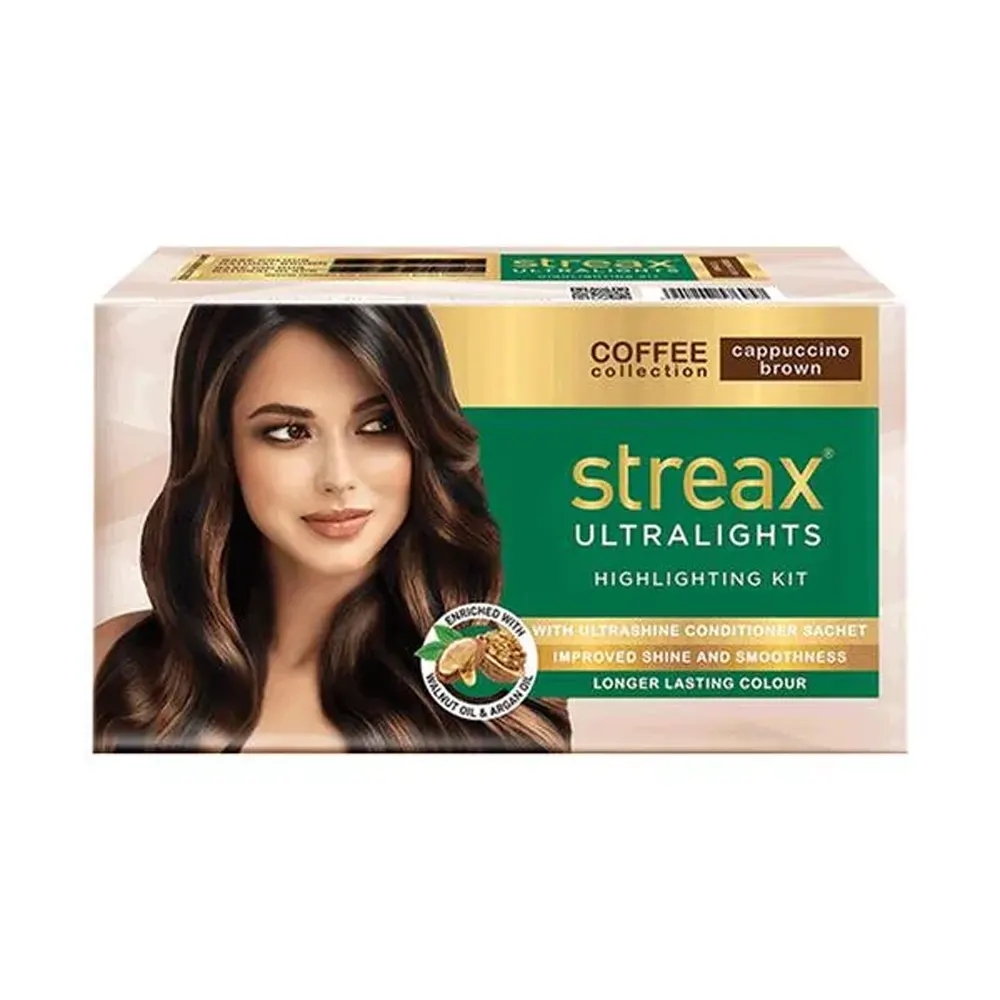 Streax Ultralights Highlighting Kit Coffee Collection Cappuccino Brown