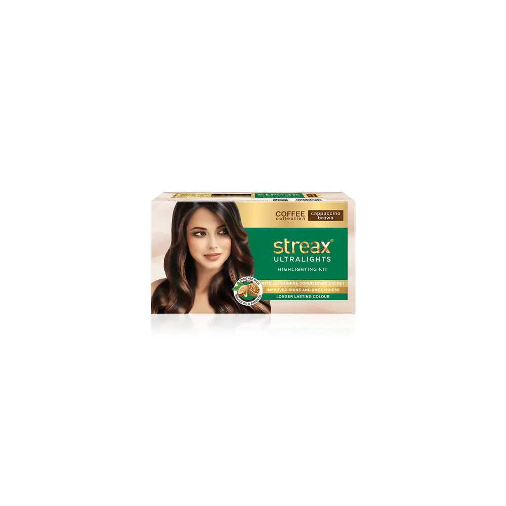 Streax Ultralights Highlighting Kit Coffee Collection Hazel Brown