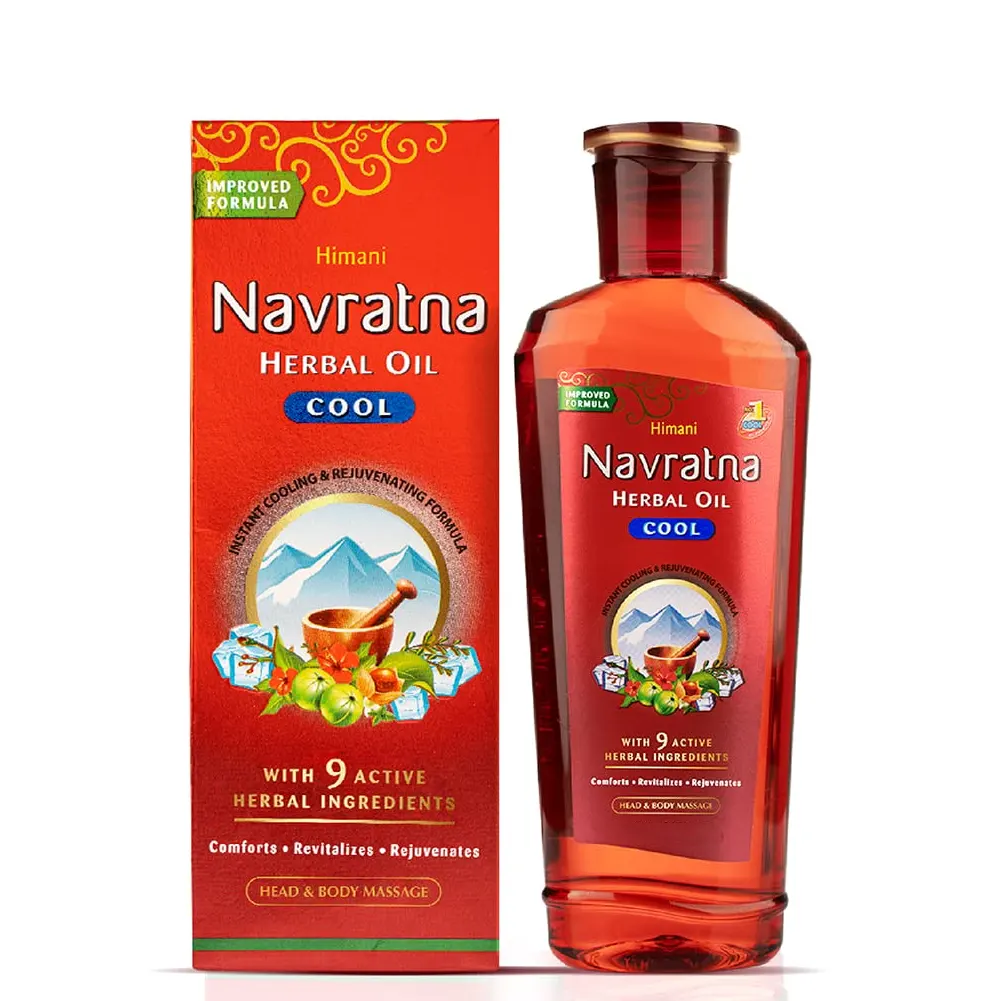 Navratna Ayurvedic Oil Cool 100Ml