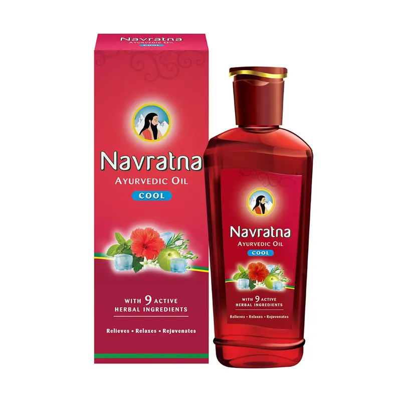 Navratan Ayurvedic Oil Thanda Thanda Cool Cool 450Ml
